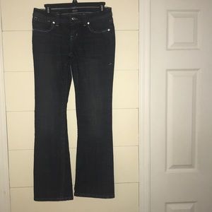 a.n.a boot cut blue jeans